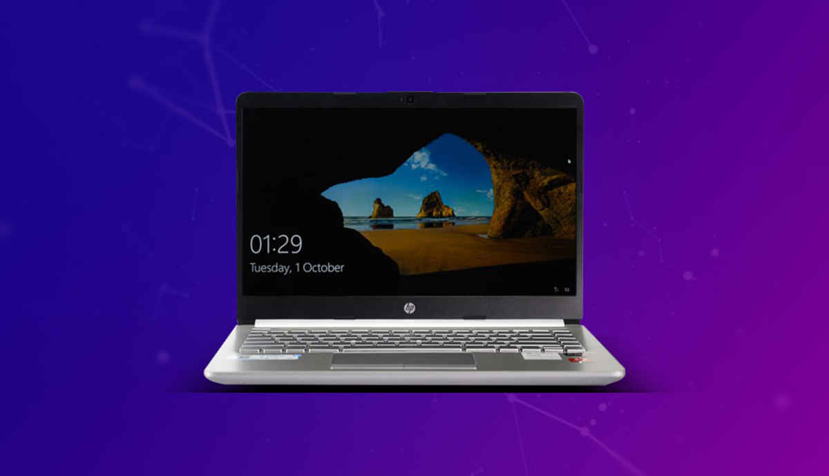 Here is a closer look at the HP 14s dk0093au laptop