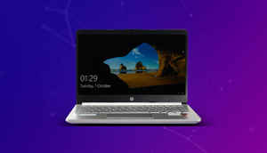 Here is a closer look at the HP 14s dk0093au laptop