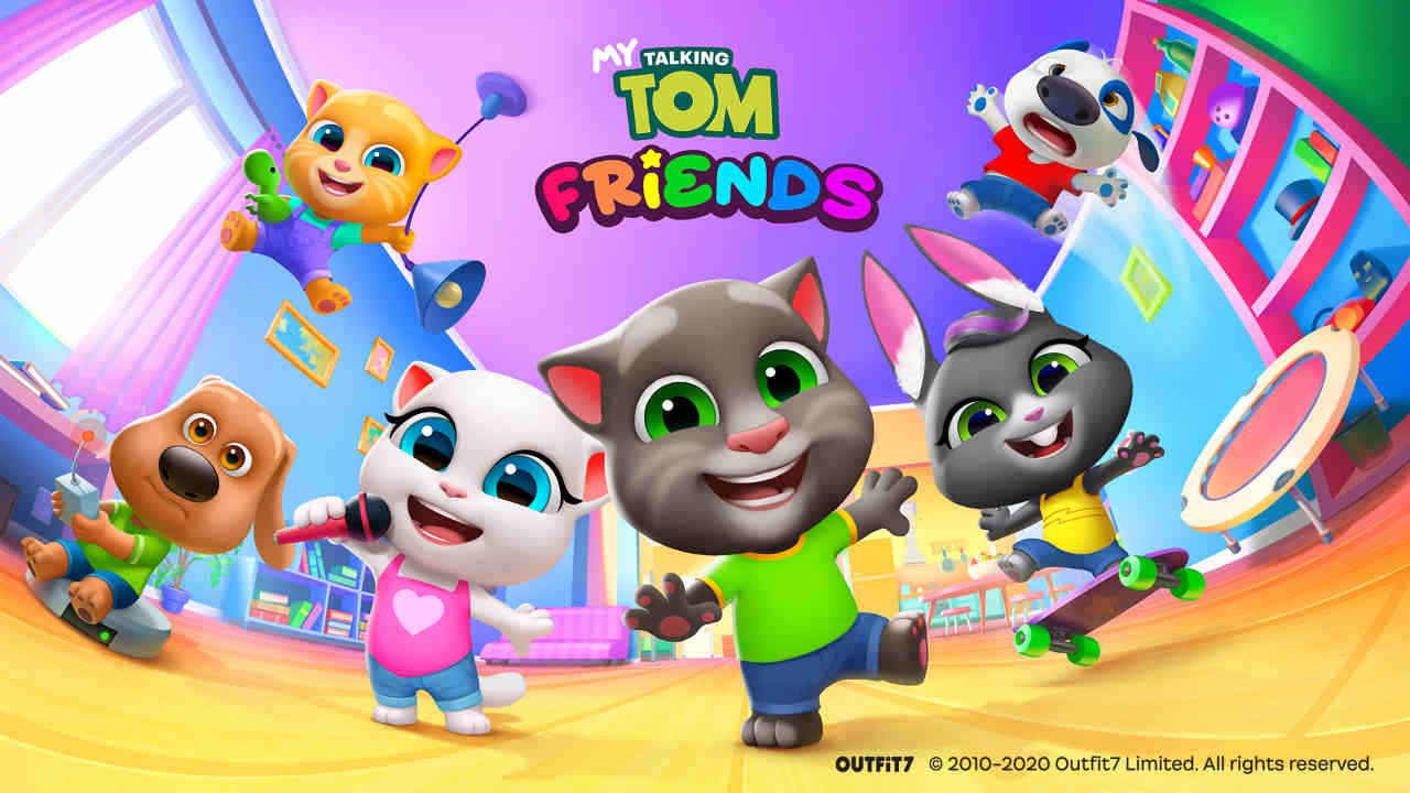 My Talking Tom Friends virtual pet game now available on iOS, Android