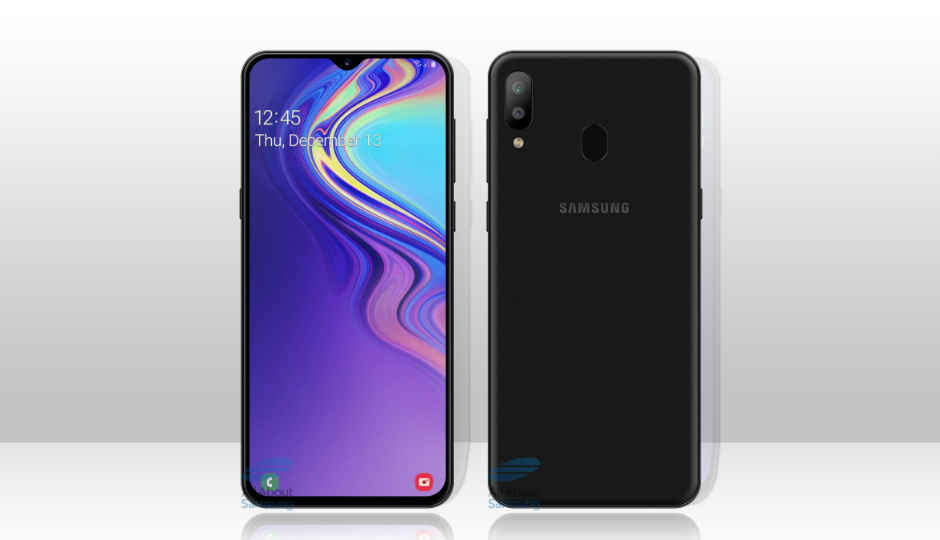 Samsung Galaxy M20 illustrations leak more design information