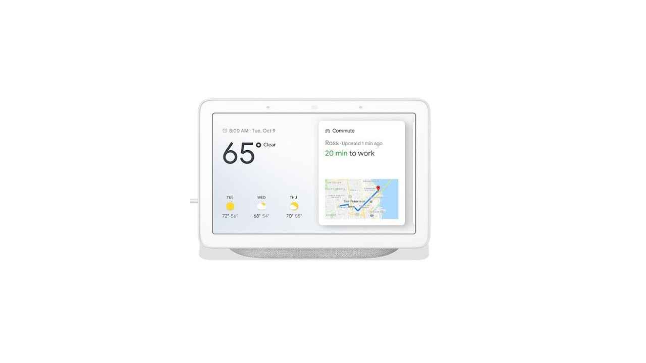 Google Nest Hub could land in India next week priced at Rs 8,999