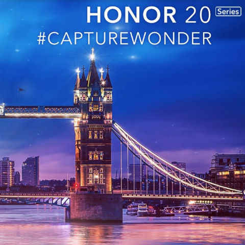 Honor 20 launching on May 21 in London, could feature Quad camera setup