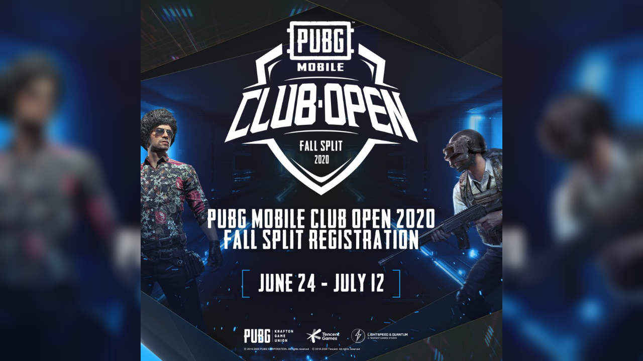 PUBG Mobile Club Open 2020 Fall Split registrations to open from June 24