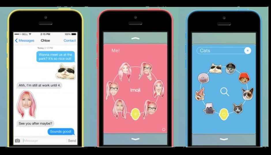 Imoji lets you turn your selfie into an Emoji sticker