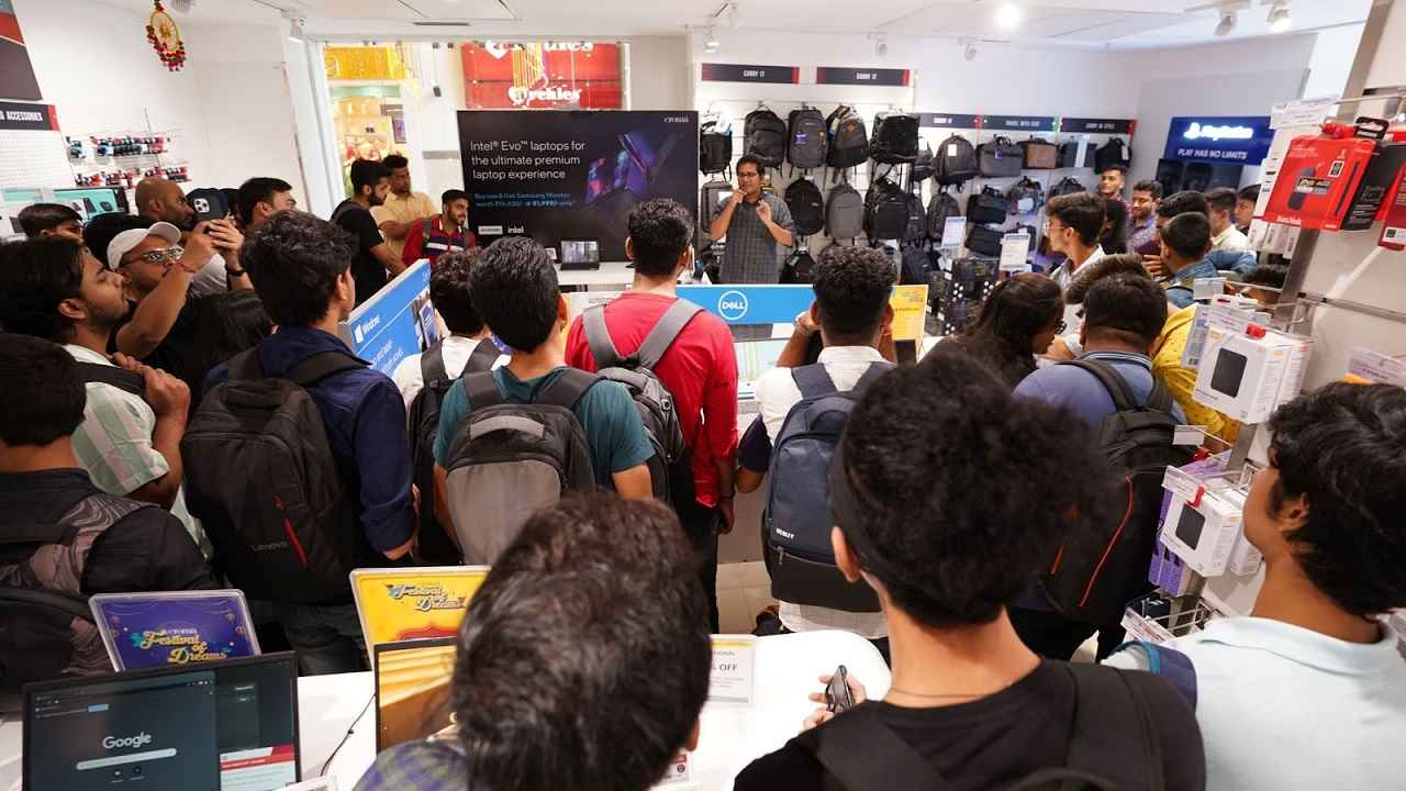 Premium Intel EVO laptops showcased at the Intel Evo Day in Gurugram