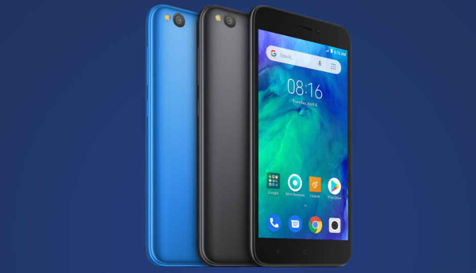 Redmi Go smartphone officially announced with 5-inch HD display, 3000mAh battery