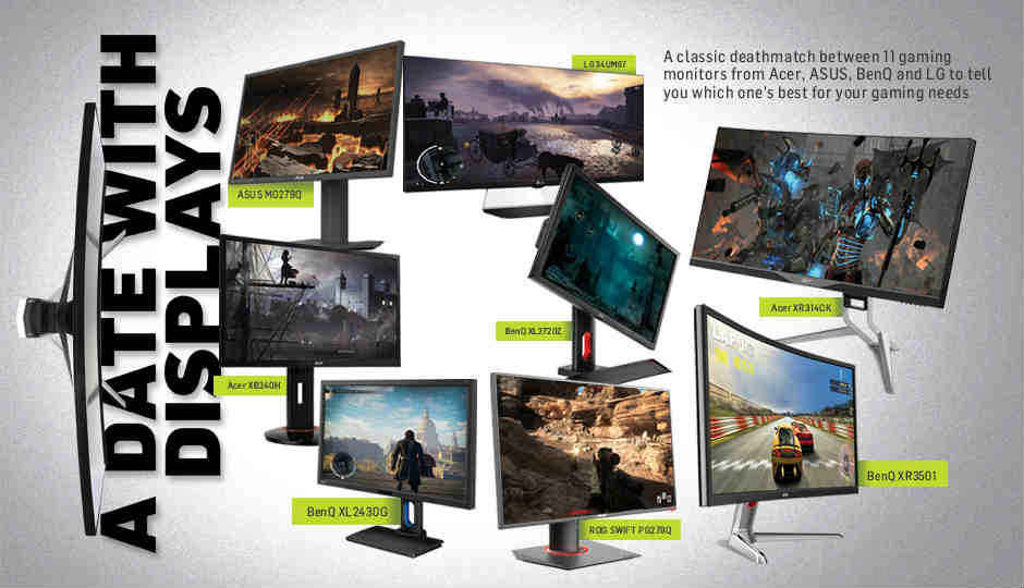 Comparison: Best gaming monitors in India