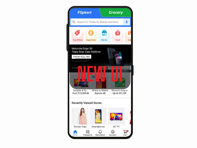 Flipkart New UI