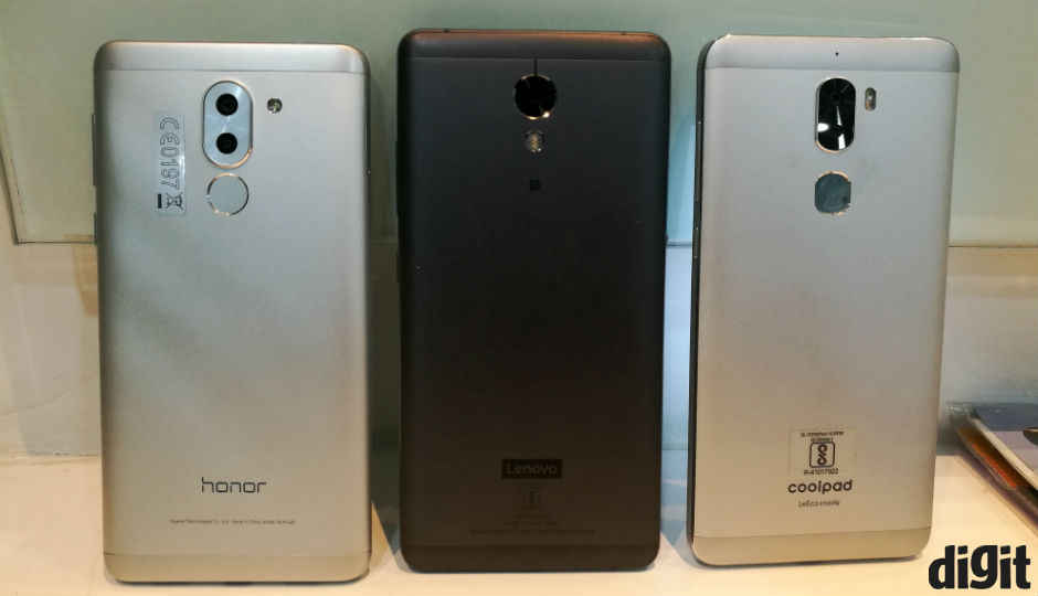 Lenovo P2 vs Coolpad Cool 1 vs Honor 6X: Which is the best smartphone to buy?