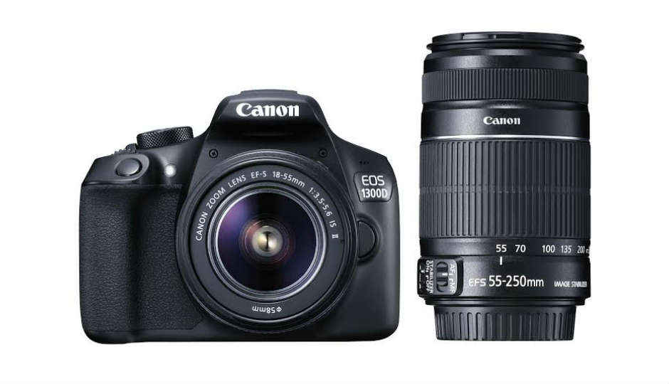 Canon EOS 1300D launched in India, prices start at Rs. 29,995