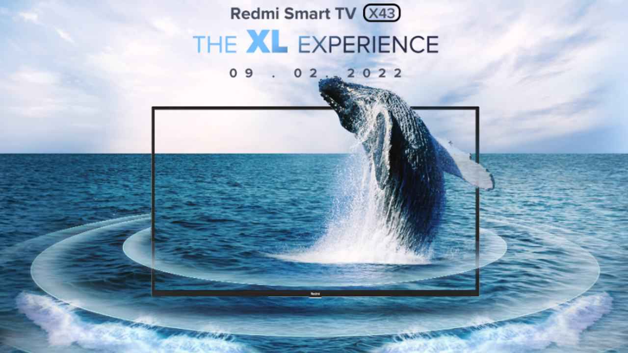 Redmi Smart TV X43 ಜೊತೆಗೆ 4K ಡಿಸ್ಪ್ಲೇ ಮತ್ತು 30W ಸ್ಪೀಕರ್‌ಗಳ ಸ್ಮಾರ್ಟ್ ಟಿವಿ ಫೆಬ್ರವರಿ 9ಕ್ಕೆ ಬಿಡುಗಡೆ