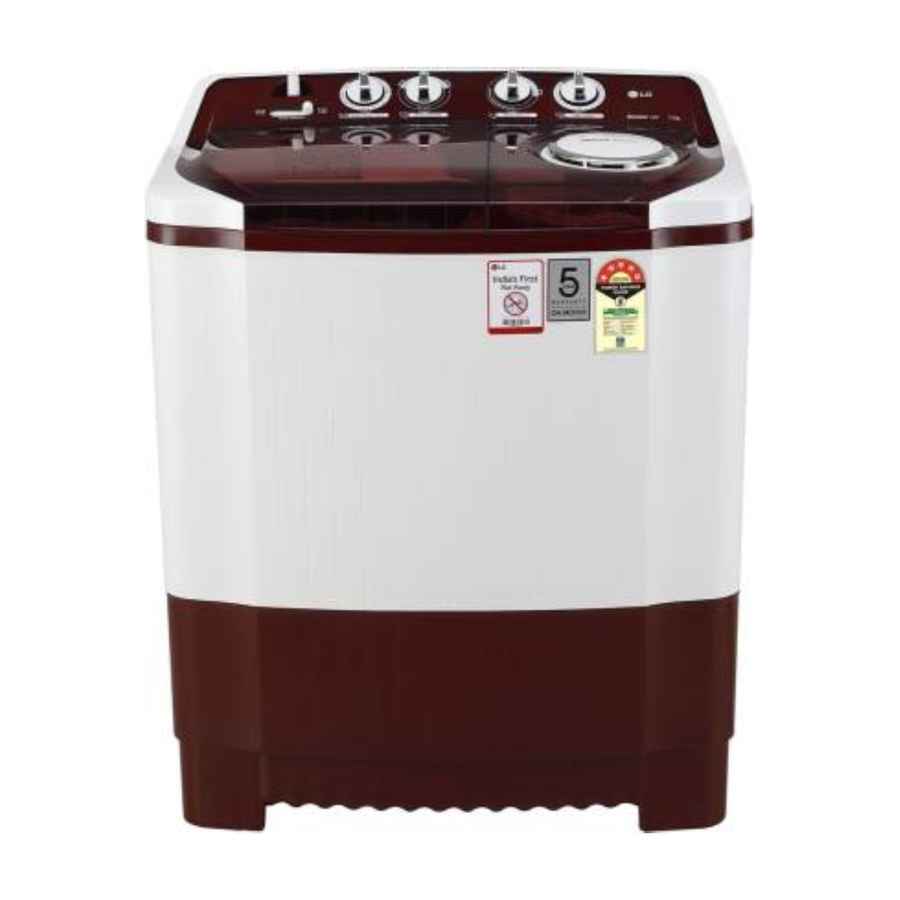 एलजी 7.5 kg Semi Automatic महत्त्वाचे Load washing machine (P7515SRAZ) 