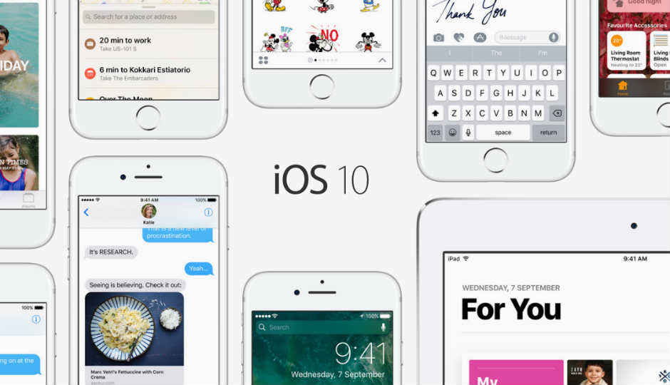 Apple rolls out iOS 10, WatchOS 3 to iPhones, iPads, Apple Watch