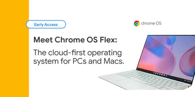 Google Chrome OS Flex announced