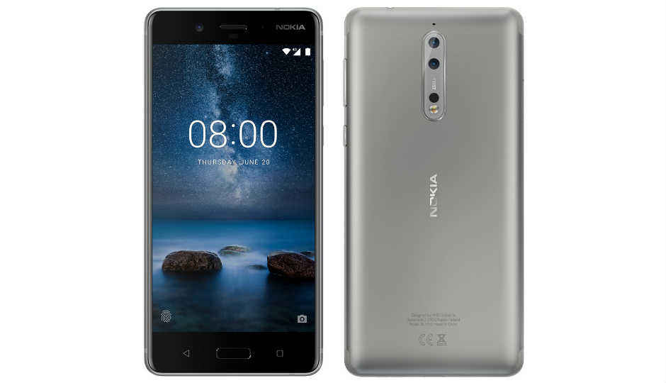 Nokia 8 एंड्राइड स्मार्टफ़ोन 16 अगस्त को होगा लॉन्च