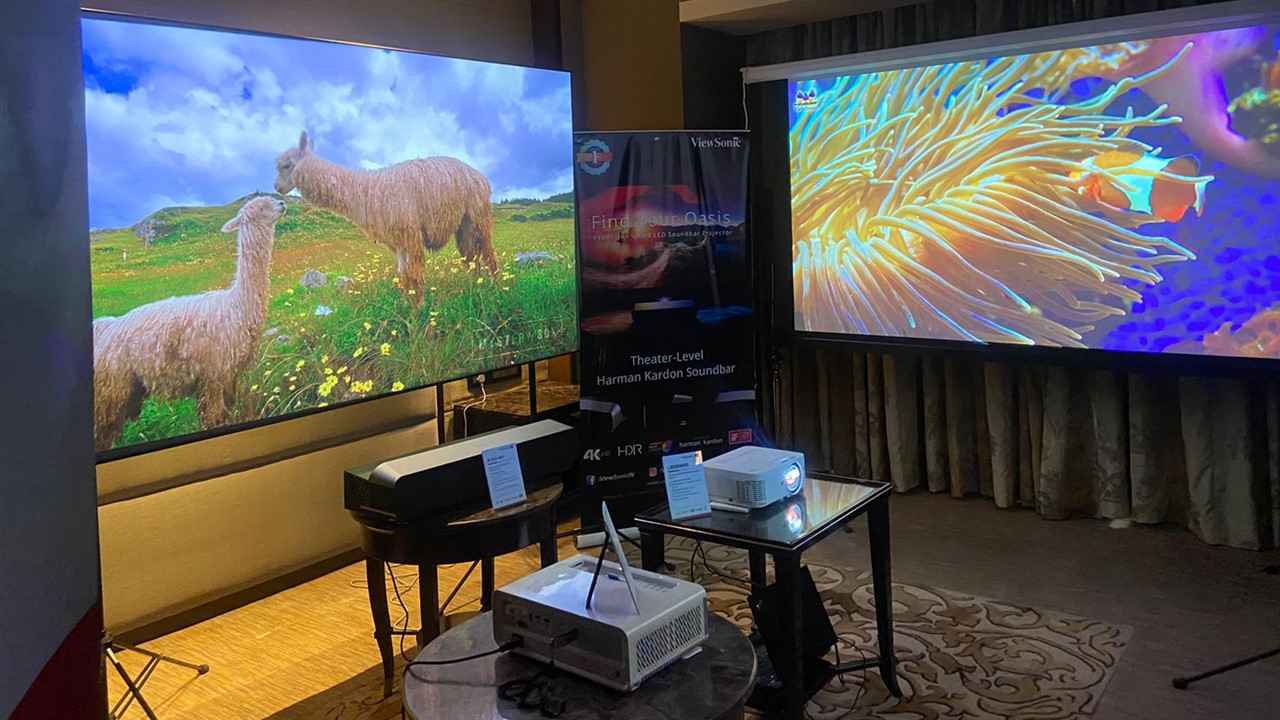 ViewSonic introduces and showcases portable to premium best- in-class projectors at What Hi-Fi 2022