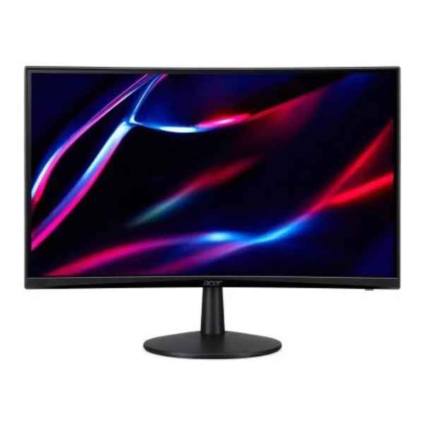 acer 23.6 inch Curved Full HD VA Panel with VESA Mount Support, 1500R Curvature, HDMI 1.4, Integrated Speakers Gaming Monitor (ED240Q)