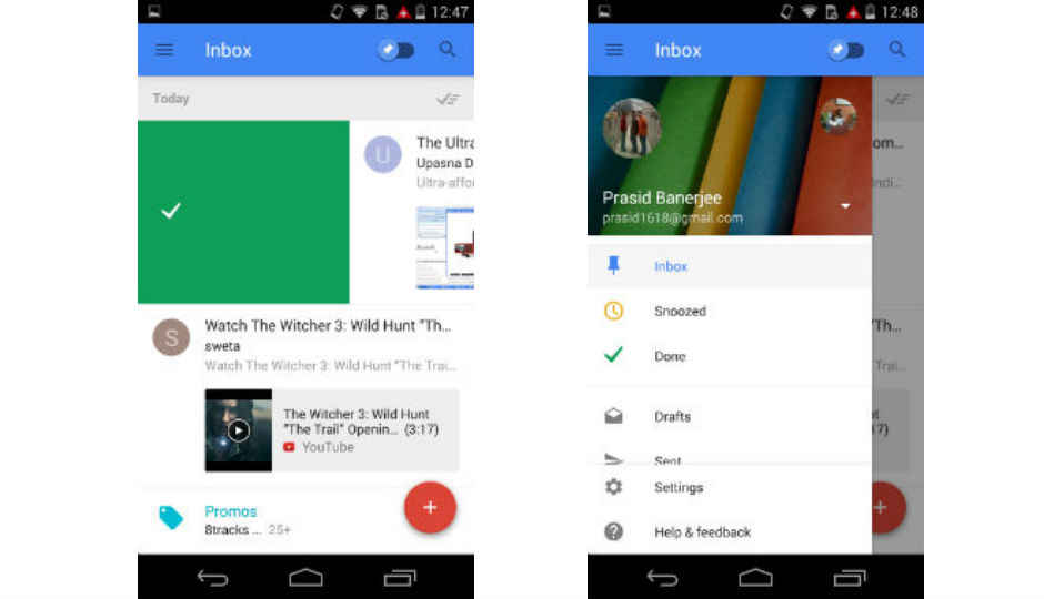 8 Inbox features that Gmail doesn't have 8 Inbox features that Gmail doesn't have