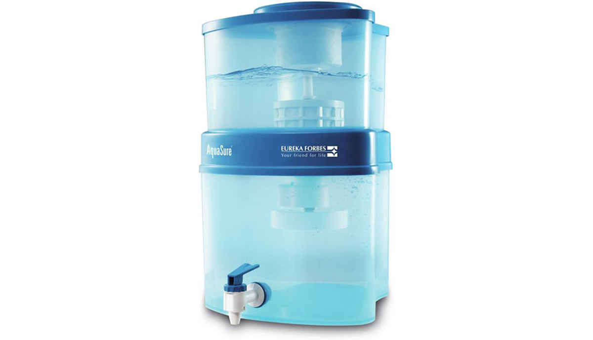 Aquasure Maxima 1500 10 L Gravity Based Water Purifier (Blue)