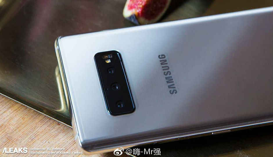 Samsung Galaxy S10 live images leaked showing triple rear camera setup