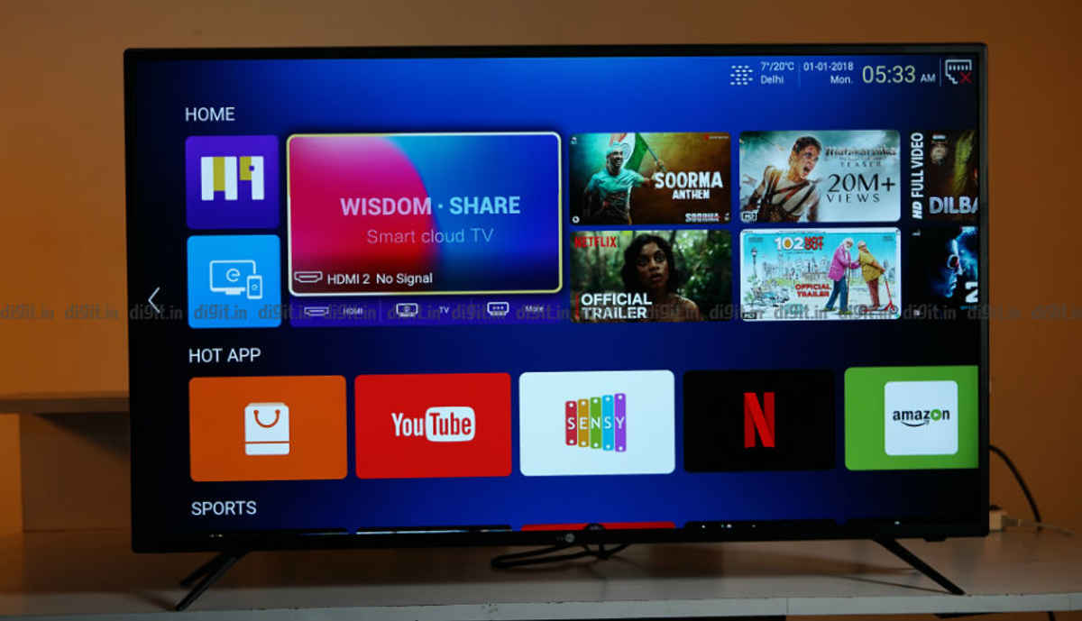 Daiwa 43-inch 4K TV Review: Good panel for the price, bleak smart features