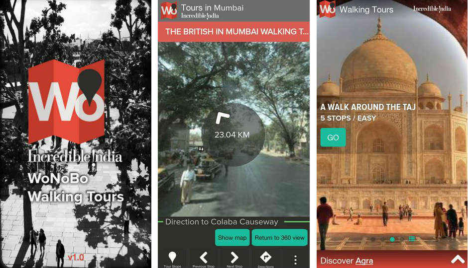 walking tour apps for android