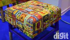 Artwork at the Mumbai Film and Comics Convention 2014