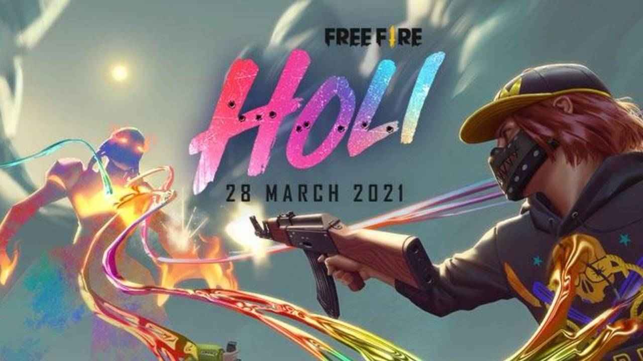 Garena Free Fire announces new in-game activities to celebrate Holi