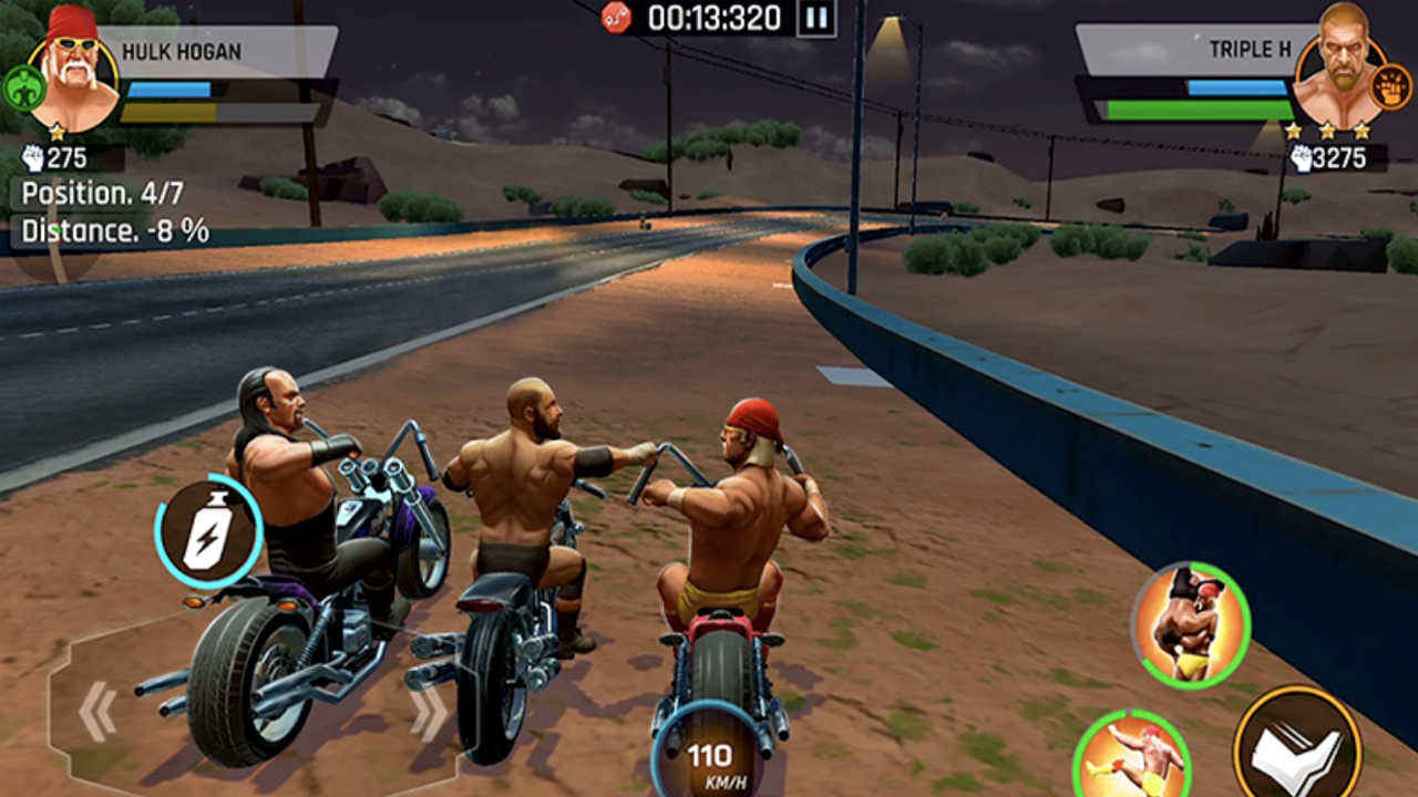 Jetsynthesis’ WWE Racing Showdown now available on iOS and Android