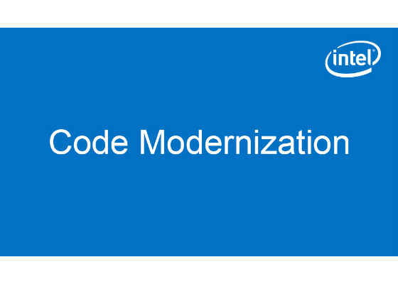 Improve Vectorization Performance using Intel Advanced Vector Ext... Improve Vectorization Performance using Intel Advanced Vector Ext...