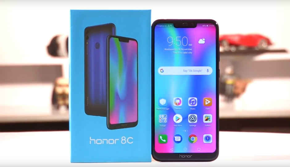 Honor 8C Unboxing & First Look