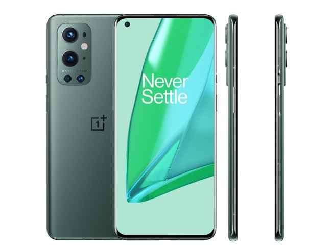 OnePlus 9 Pro in green