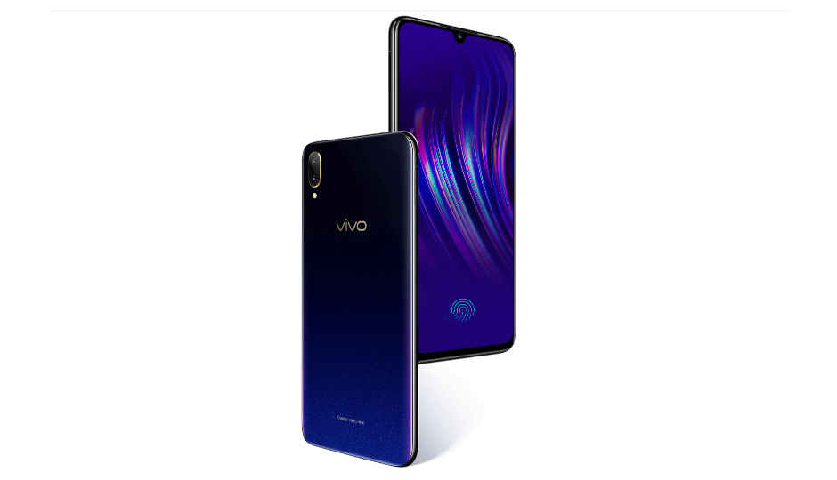 Vivo V11 Pro with 6.41-inch ‘teardrop’ notch, in-display fingerprint scanner launched in India at Rs 25,990