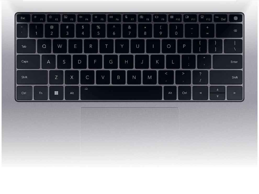 HONOR MagicBook X14 Review Keyboard