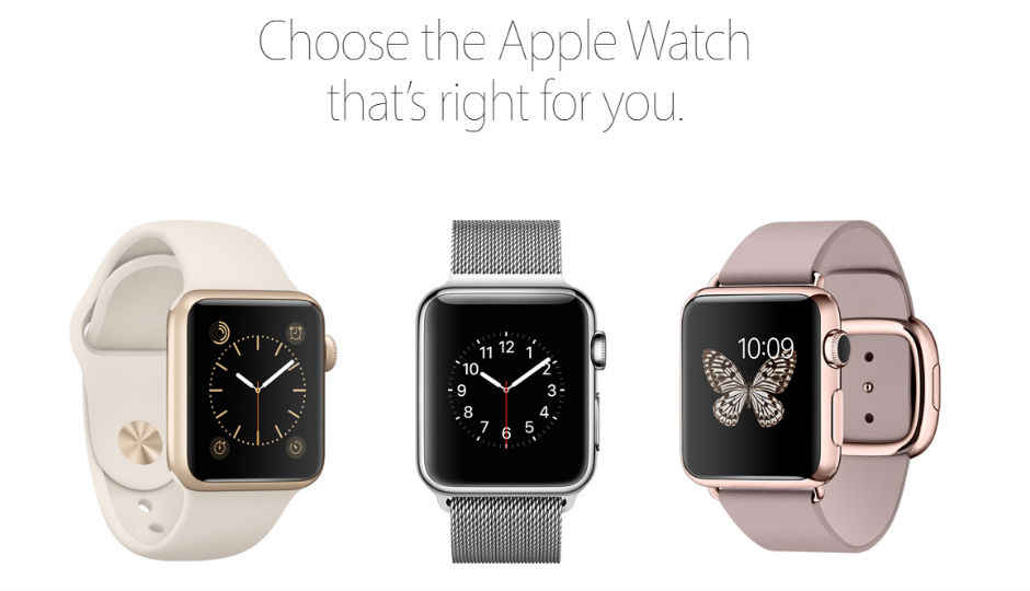Prices for the Apple Watch in India may start at Rs. 30,900