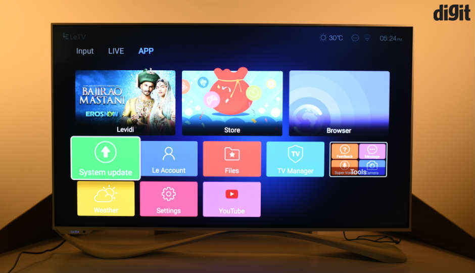 LeEco Super3 X55 4K UHD Smart TV: In Pictures LeEco Super3 X55 4K UHD Smart TV: In Pictures