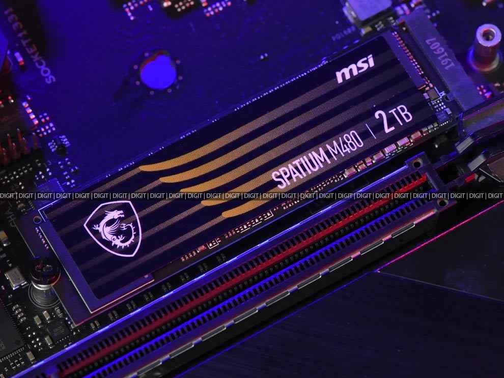 MSI Spatium M480 2TB PCIe Gen 4.0 NVMe SSD