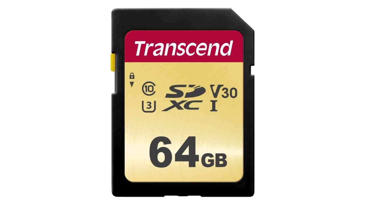 SD cards for your camera with fast read and write speed