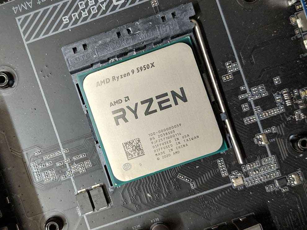 AMD Ryzen 9 5950X Desktop processor Review Motherboard Gaming