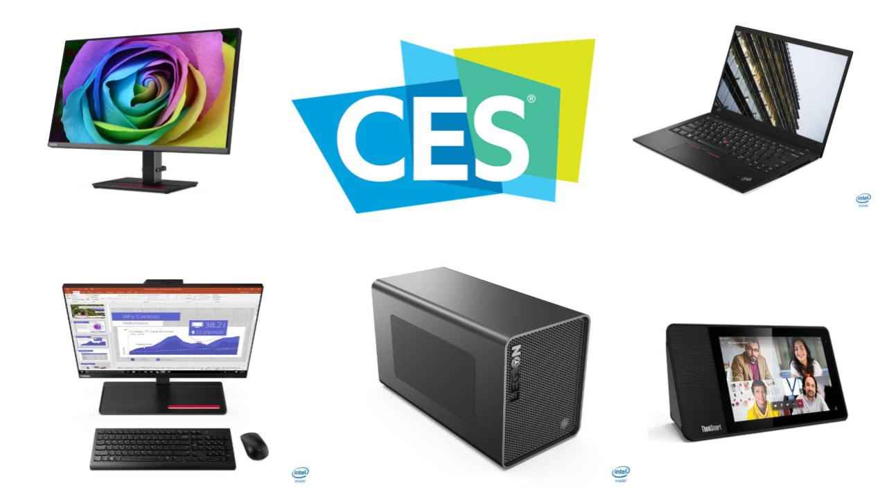 CES 2020: Lenovo announces ThinkSmart View, Legion Y740S, BootStation eGPU, refreshed ThinkPads and more