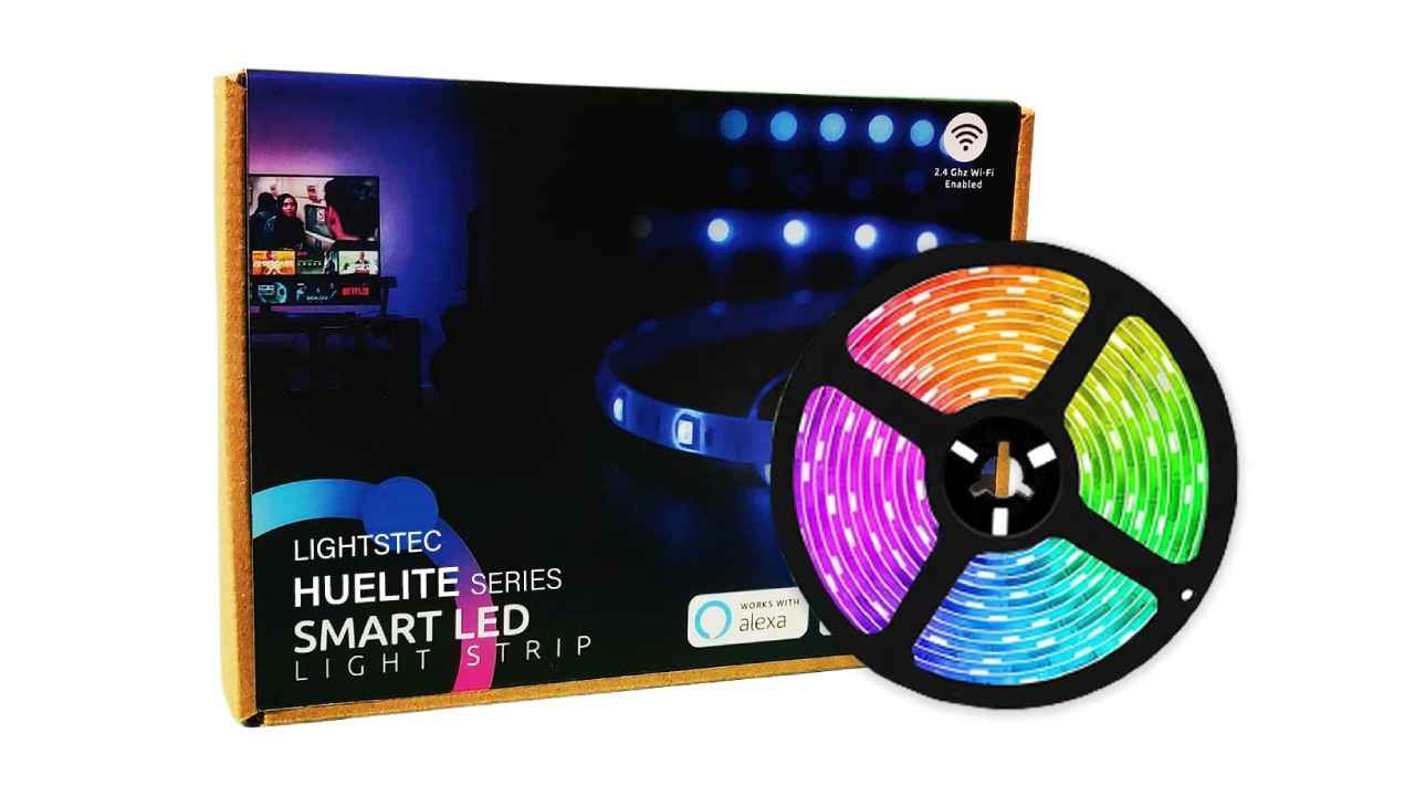 4 LED strips to enhance the TV viewing experience