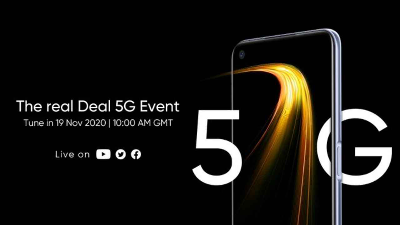 Realme 7 5G स्मार्टफोन को 19 नवम्बर को किया जाने वाला है लॉन्च, जानिये क्या होगा इसमें खास