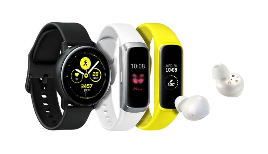 Samsung Galaxy Watch Active, Galaxy Fit activity tracker and Galaxy Buds cord-free earphones launched alongside new Galaxy smartphone lineup