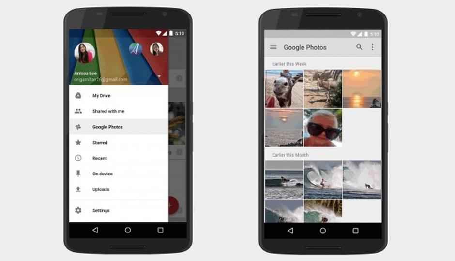 Google Drive now gives access to your Google+ photos