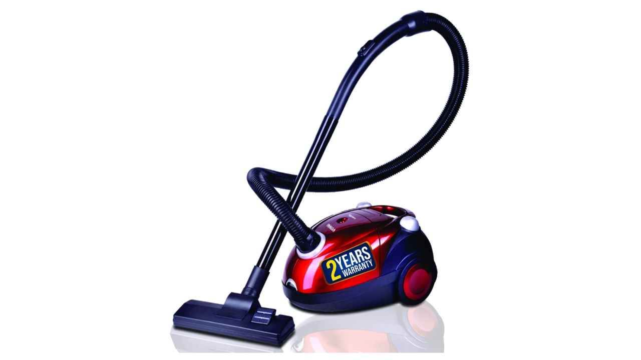 Low-maintenance vacuum cleaners with reusable dust bag