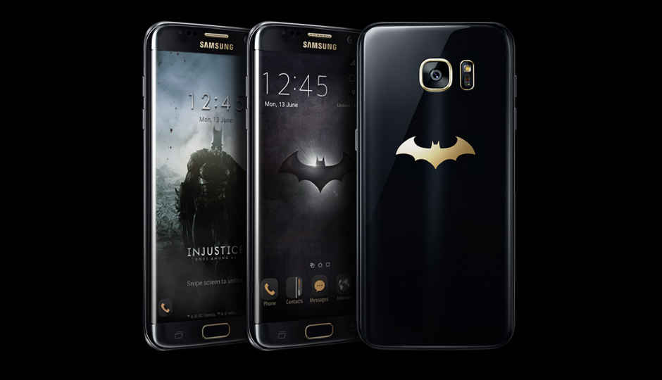 Here’s your first look at Samsung’s Batman-theme Galaxy S7 Edge