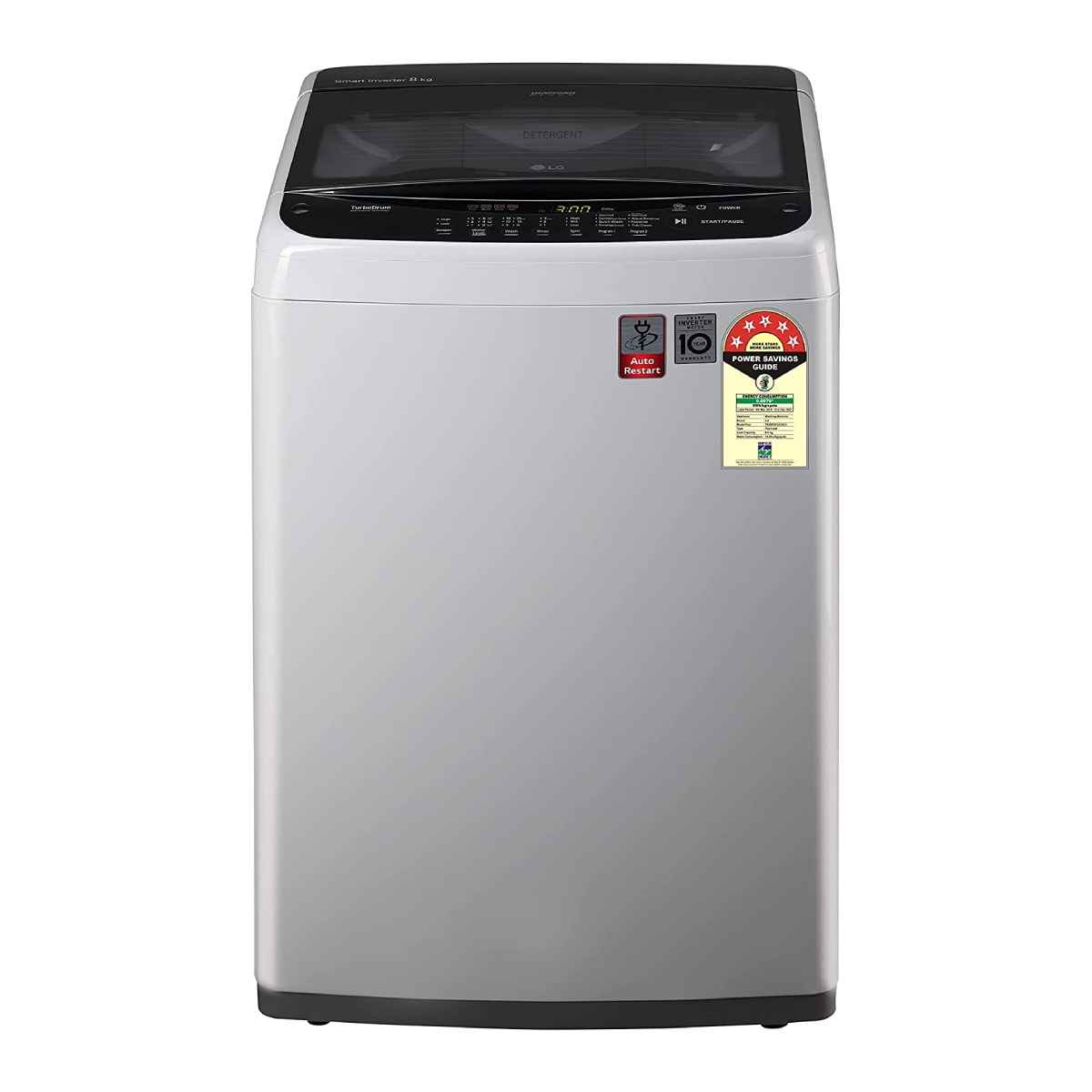 LG 8.0 Kg Fully-Automatic Top Loading Washing Machine (T80SPSF2Z)