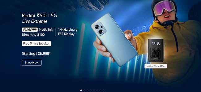 redmi k50i launched