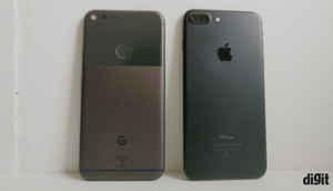 Apple iPhone 7 Plus vs Google Pixel XL: design comparison