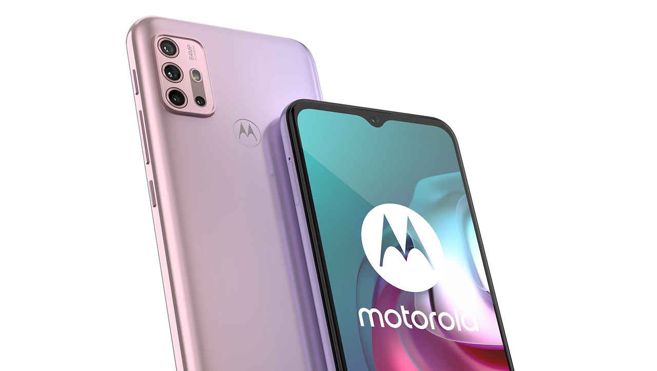 Motorola expands G-series with the launch of Moto G30, Moto G10 in Europe